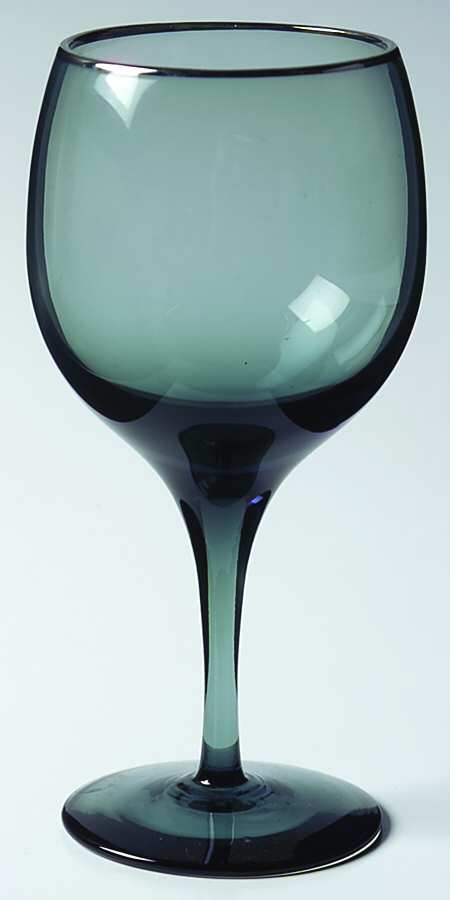 Silver Shadow Blue Gray (Platinum) Wine Glass by Lenox-1