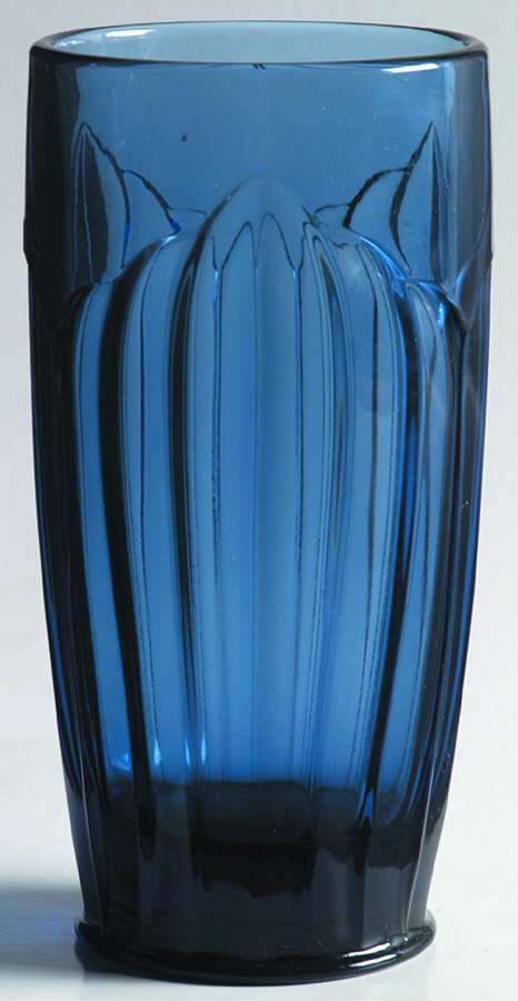 Sky Blossoms Blue Highball Glass by Lenox-1