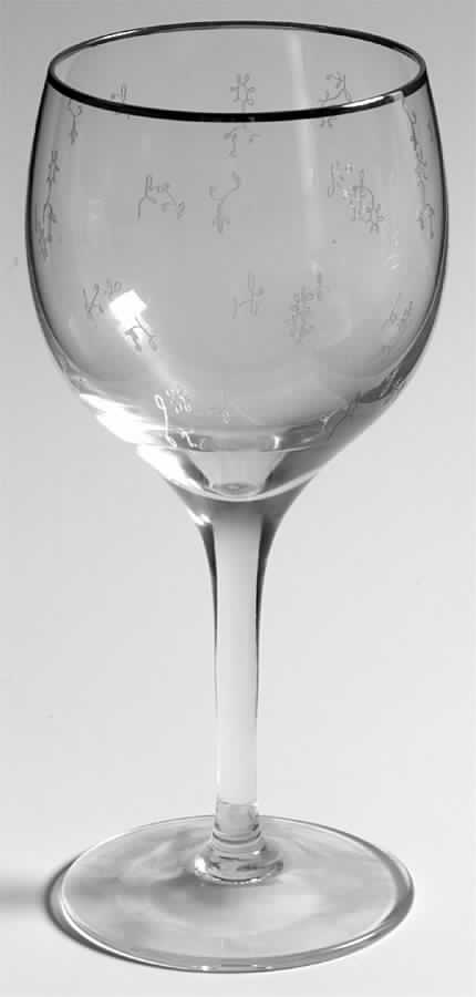 Springdale (Platinum Trim) Water Goblet by Lenox-1