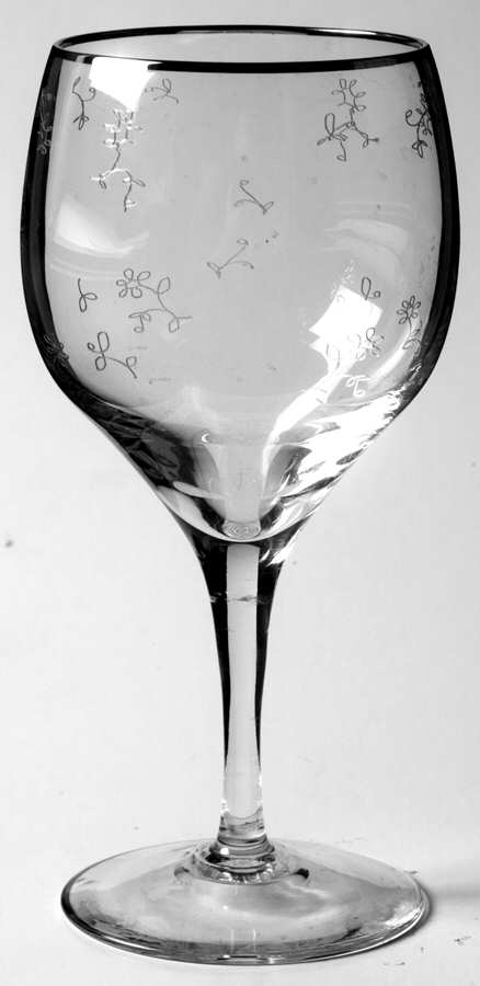 Springdale (Platinum Trim) Wine Glass by Lenox-1