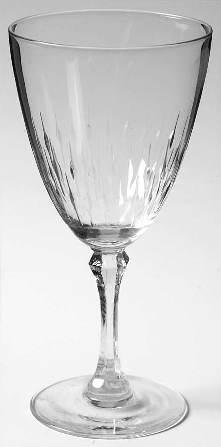 Starfire (Older, Romance Shape) Water Goblet by Lenox-1