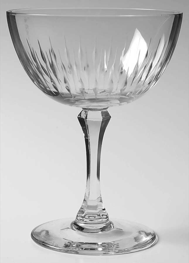 Starfire (Older, Romance Shape) Champagne/Tall Sherbet by Lenox-1