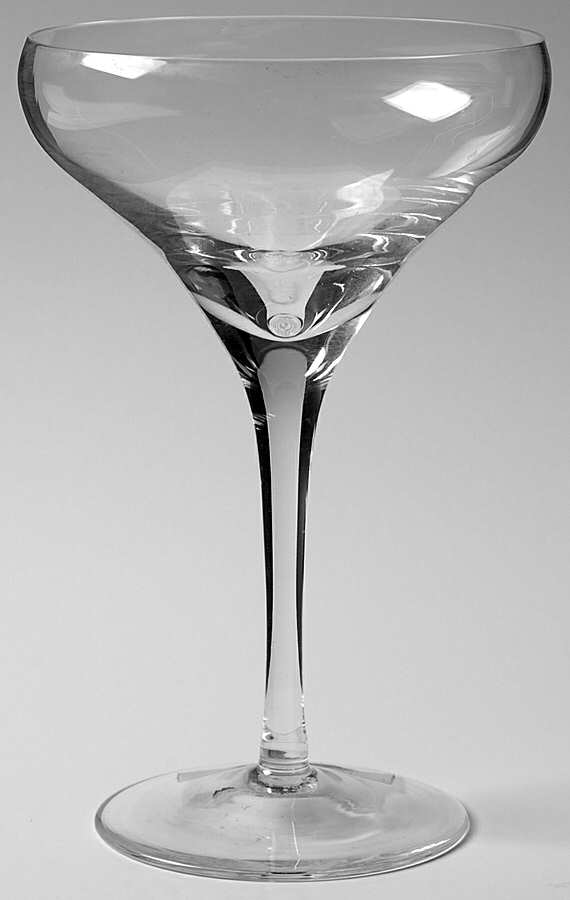 Statuesque Clear Champagne/Tall Sherbet by Lenox-1