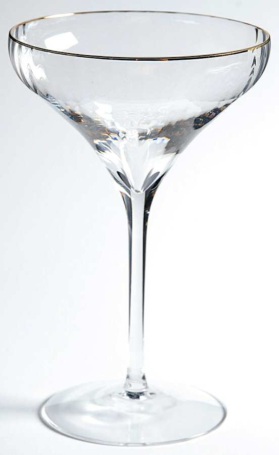 Statuesque Optic (Gold) Champagne/Tall Sherbet by Lenox-1