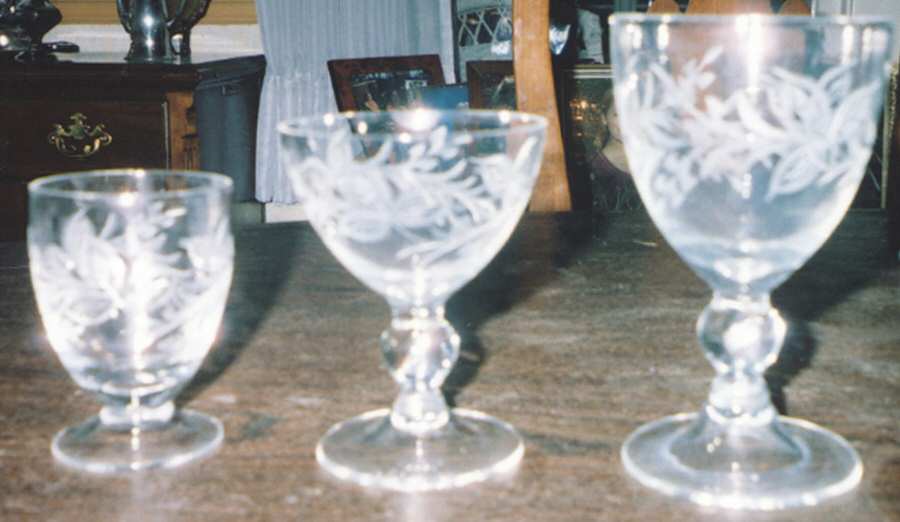 Rose Leaf Juice Glass by Lonnquists-1