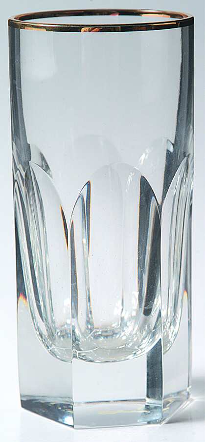 Edward Gold 13 Oz Flat Tumbler by Ralph Lauren Crystal-1
