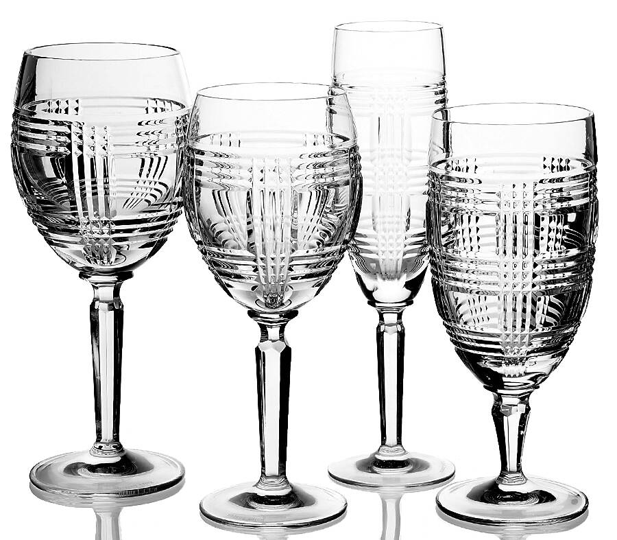 Glen Plaid 32 Piece Estate Set by Ralph Lauren Crystal-1