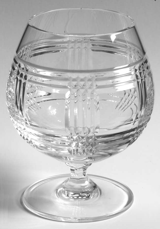 Glen Plaid Brandy Glass by Ralph Lauren Crystal-1