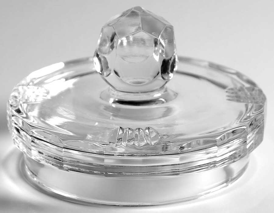 Glen Plaid Lid for Candy Jar by Ralph Lauren Crystal-1