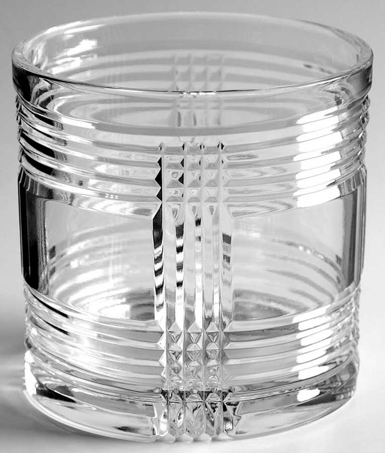 Glen Plaid Candy Jar No Lid by Ralph Lauren Crystal-1