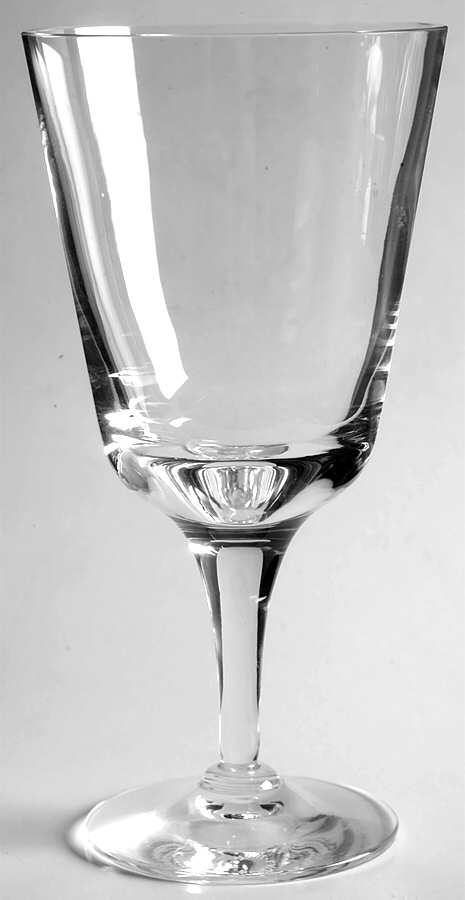 Handblown Clear Water Goblet by Ralph Lauren Crystal-1
