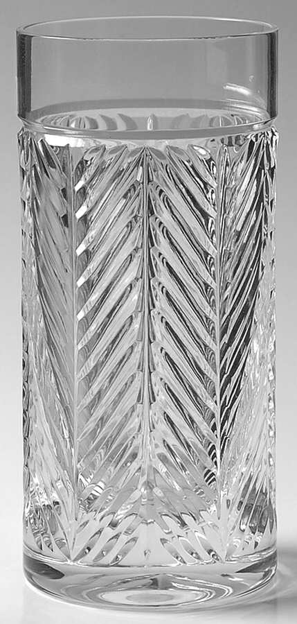 Herringbone Classic 17 Oz Flat Tumbler by Ralph Lauren Crystal-1
