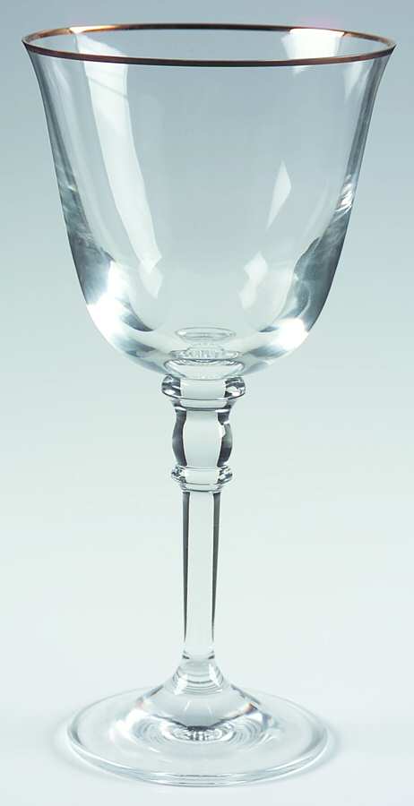 Landon Gold Water Goblet by Ralph Lauren Crystal-1