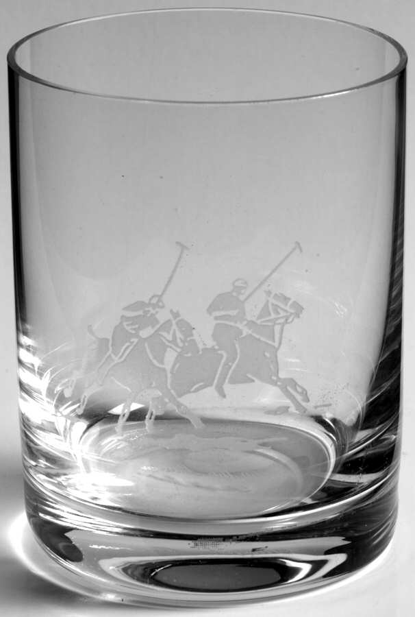 Polo Scene (No Safety Lip) Double Old Fashioned by Ralph Lauren Crystal-1