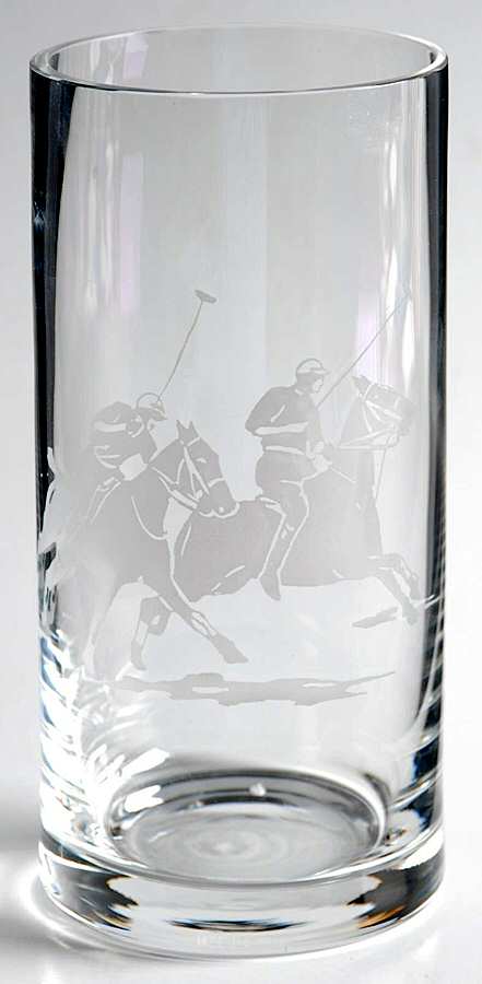 Polo Scene (No Safety Lip) 20 Oz Tumbler by Ralph Lauren Crystal-1