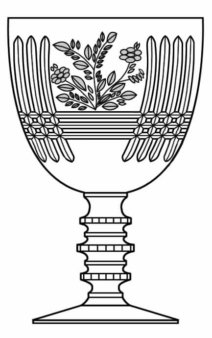 1003-1 Water Goblet by Rock Sharpe-1