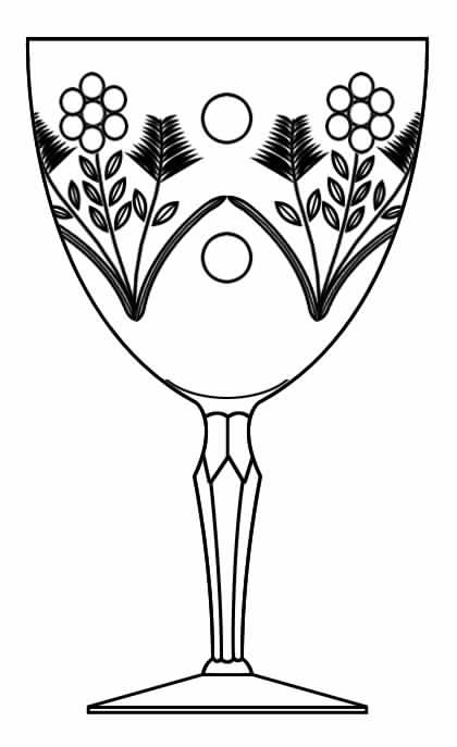 2001-1 Water Goblet by Rock Sharpe-1
