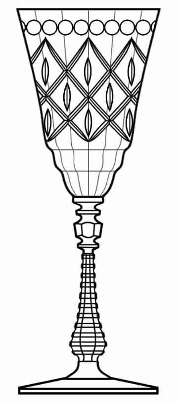 2004-2 Water Goblet by Rock Sharpe-1