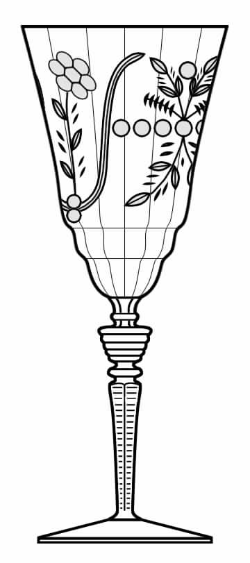 2007-1 Water Goblet by Rock Sharpe-1