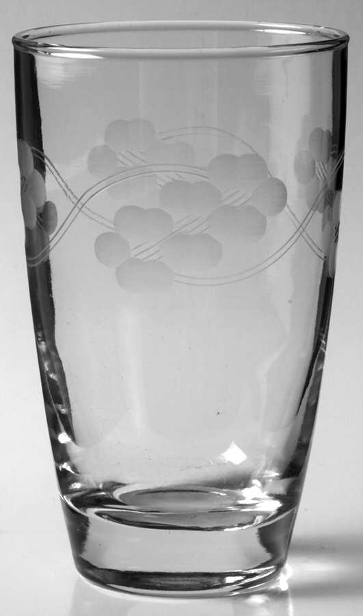 Brookdale Flat Tumbler by Libbey Glass Company-1