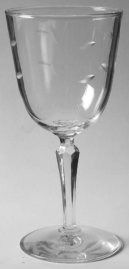 3001-6 Water Goblet by Libbey Glass Company-1