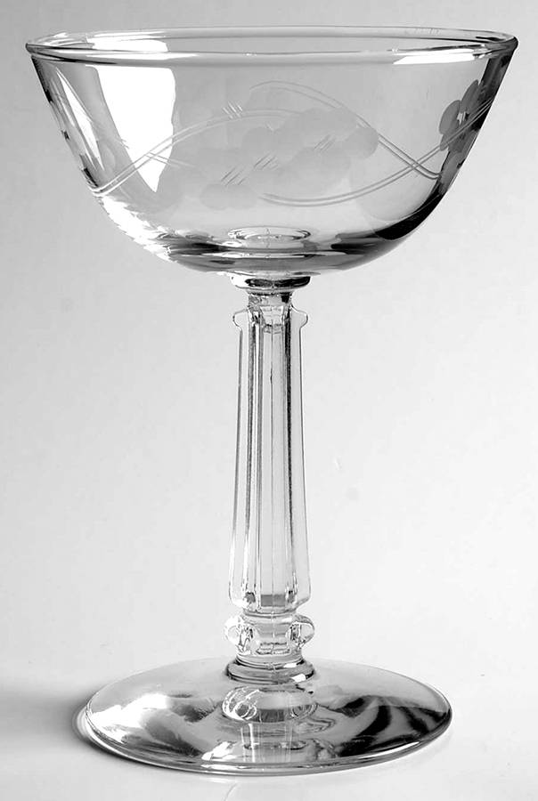 Brookdale Champagne/Tall Sherbet by Libbey Glass Company-1