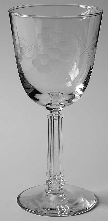 Brookdale Water Goblet by Libbey Glass Company-1