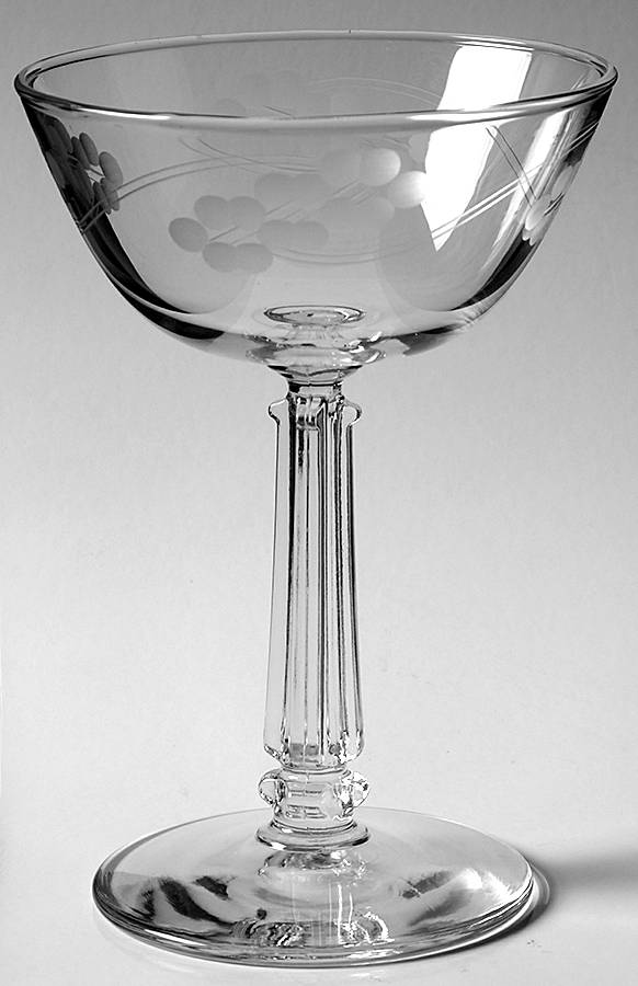 Brookdale Champagne/Tall Sherbet by Libbey Glass Company-1
