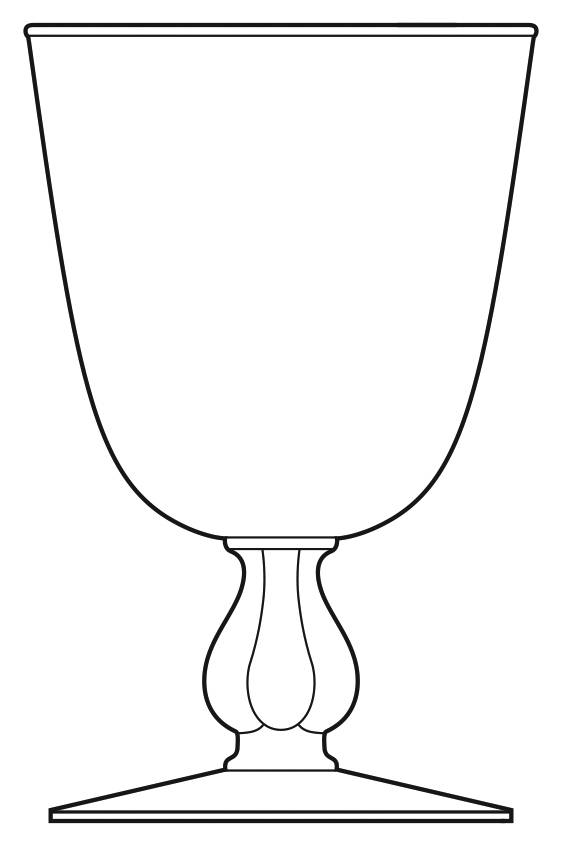 3003 Water Goblet by Libbey Glass Company-1