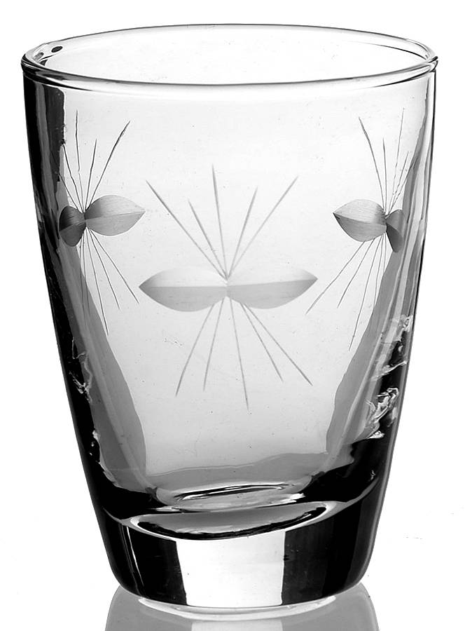 Starglow Flat Juice Glass by Libbey Glass Company-1