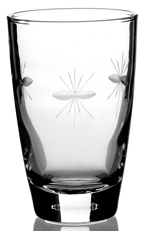 Starglow Flat Tumbler by Libbey Glass Company-1