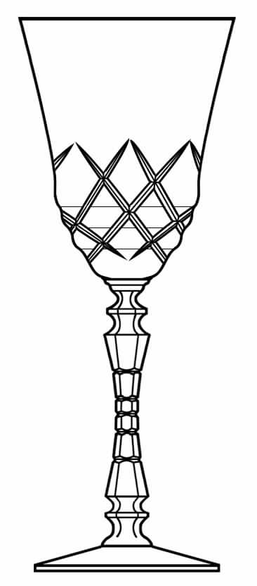 3005-1 Water Goblet by Rock Sharpe-1