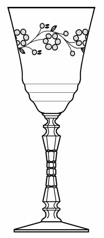3005-3 Water Goblet by Rock Sharpe-1