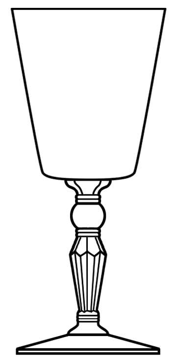 3006 Water Goblet by Rock Sharpe-1