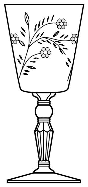3006-12 Water Goblet by Rock Sharpe-1