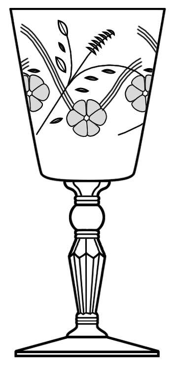 3006-13 Water Goblet by Rock Sharpe-1
