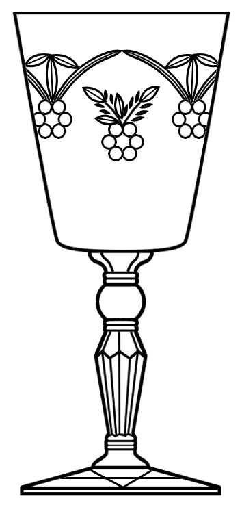 3006-8 Water Goblet by Rock Sharpe-1