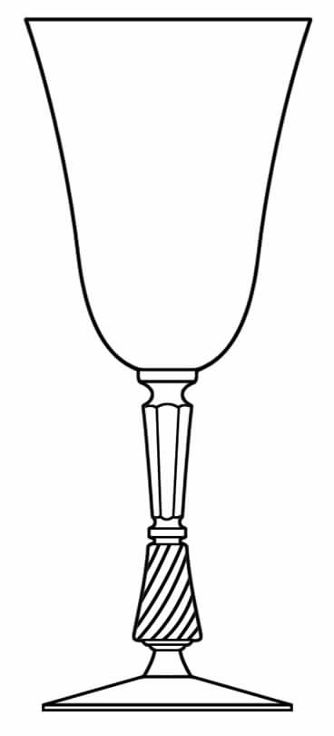 3007 Water Goblet by Rock Sharpe-1