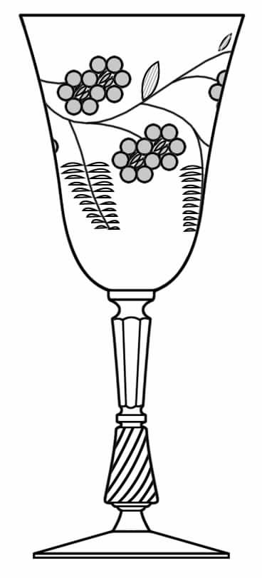 3007-7 Water Goblet by Rock Sharpe-1
