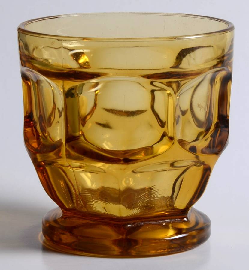 Ashburton Amber Old Fashioned by Libbey Glass Company-1