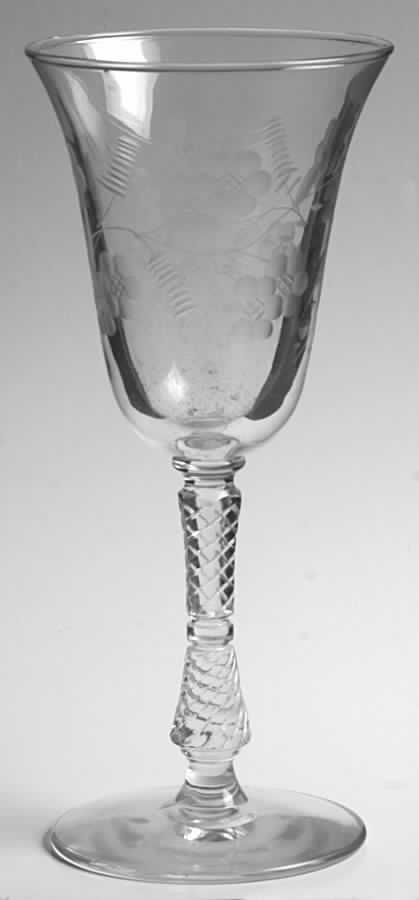 Blossoms Water Goblet by Rock Sharpe-1