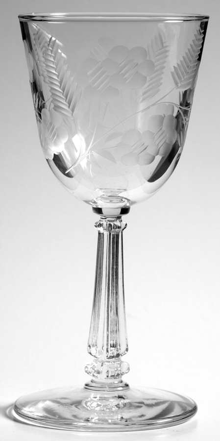 Crystal Garland Wine Glass by Libbey Glass Company-1