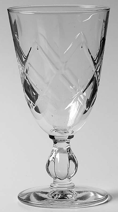 Diamond Cut Juice Glass by Libbey Glass Company-1