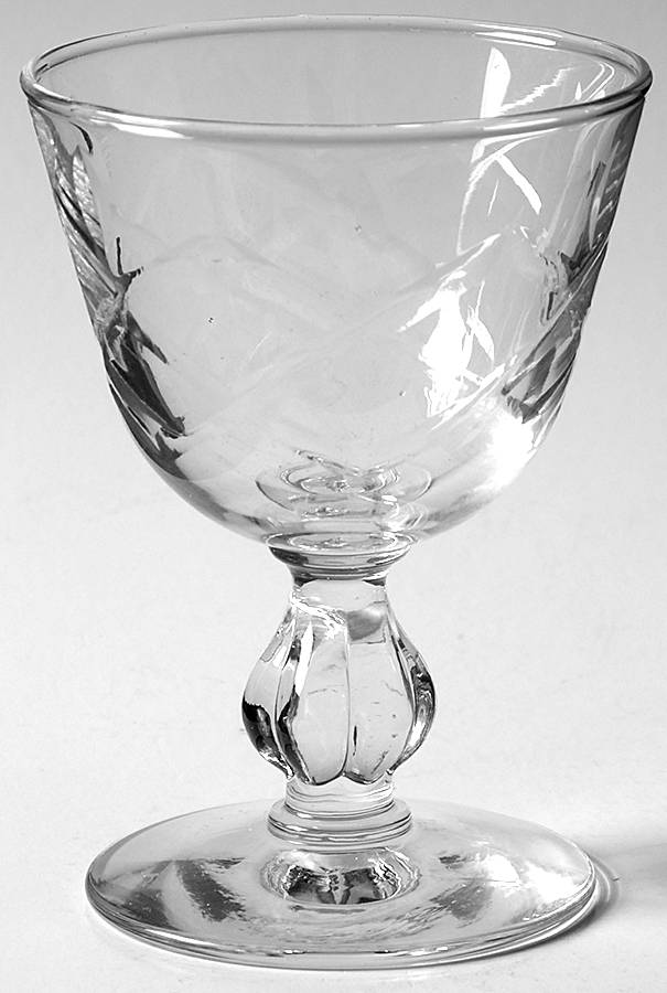 Diamond Cut Liquor Cocktail by Libbey Glass Company-1