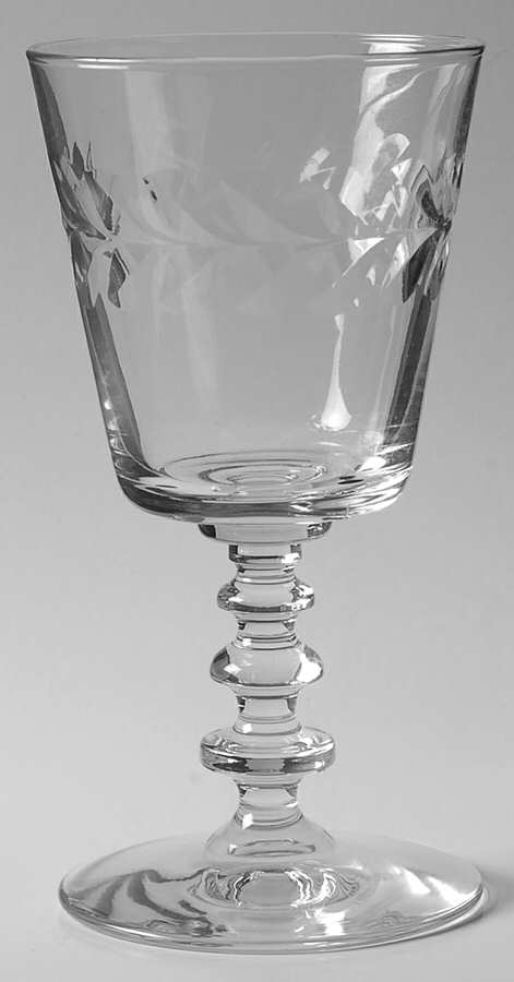 Empire Wreath (Safety Lip) Water Goblet by Rock Sharpe-1