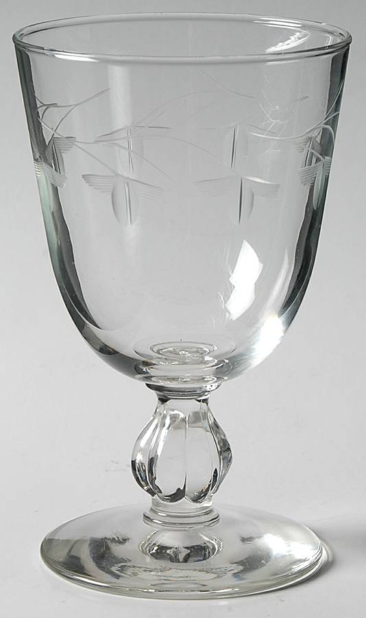 Fairfax Water Goblet by Libbey Glass Company-1