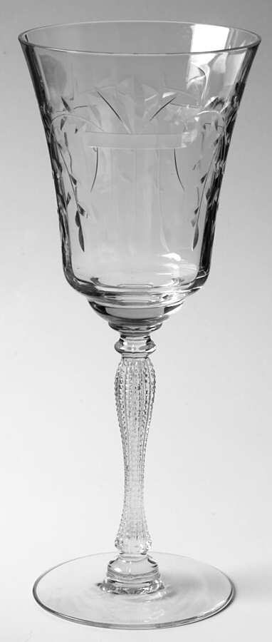 Garland Water Goblet by Libbey Glass Company-1