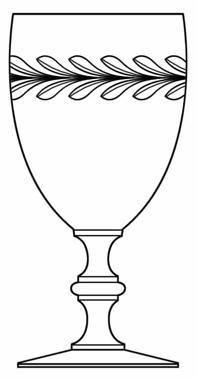 Garland Water Goblet by Rock Sharpe-1