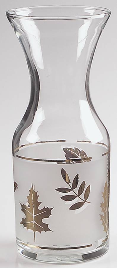 Golden Foliage Open Carafe by Libbey Glass Company-1
