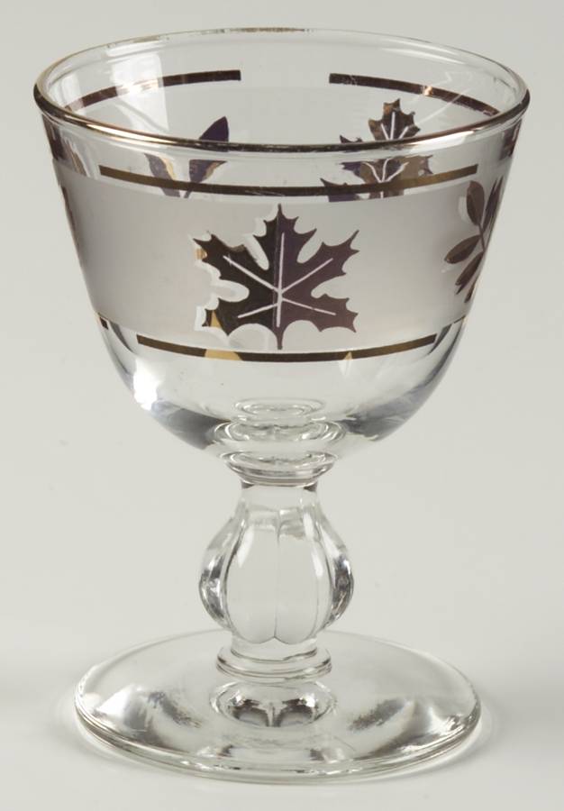 Golden Foliage Liquor Cocktail by Libbey Glass Company-1